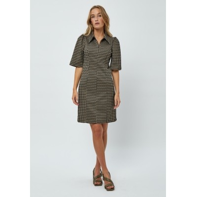 HALF SLEEVE RELAXED FIT DRESS ADOVE KNEE LENGTH