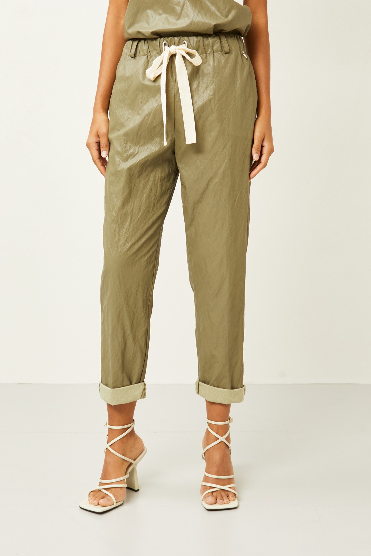 PANTS FROM ECO LEATHER