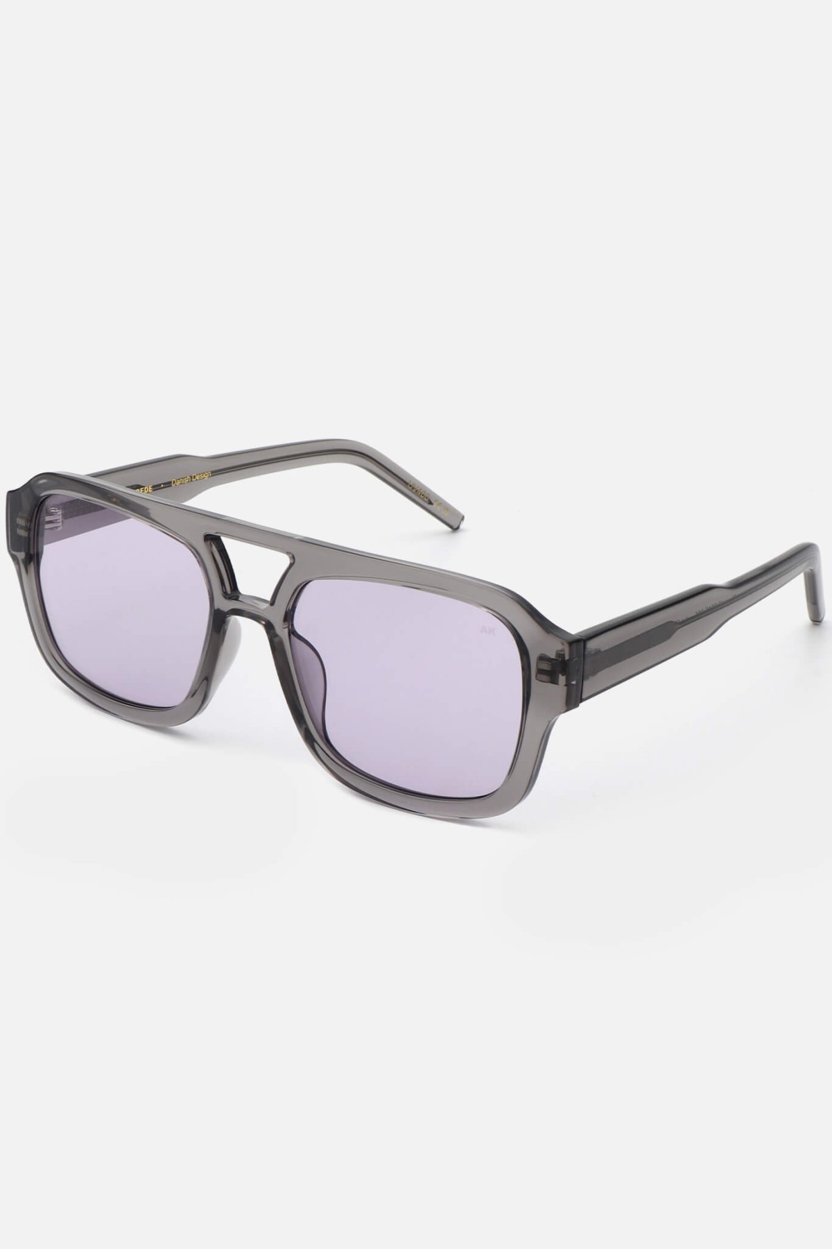 SUNGLASSES GREY TRANSPARENT - KAYA - UV 400 PROTECTION