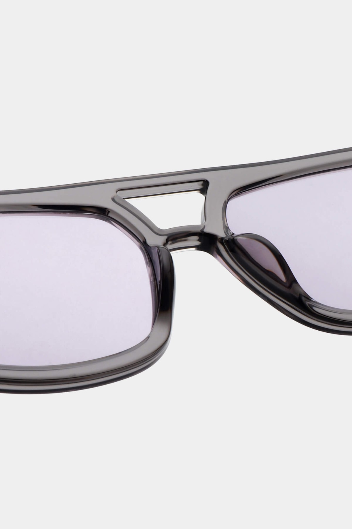 SUNGLASSES GREY TRANSPARENT - KAYA - UV 400 PROTECTION