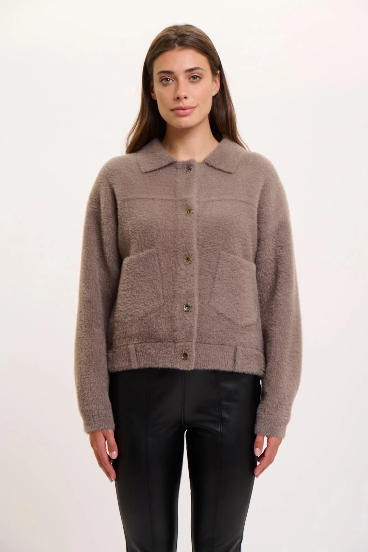 SUPER  SOFT AND SHORT JACKET