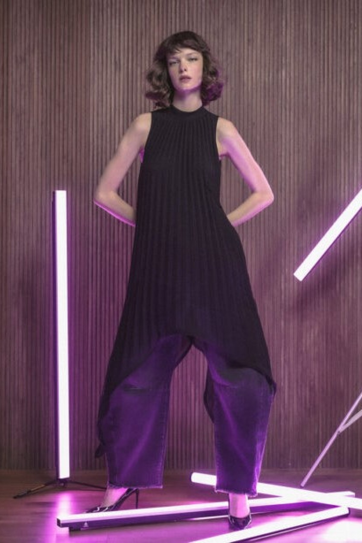 SOLEIL  ASYMMETRIC DRESS SOLEIL  ASYMMETRIC DRESS