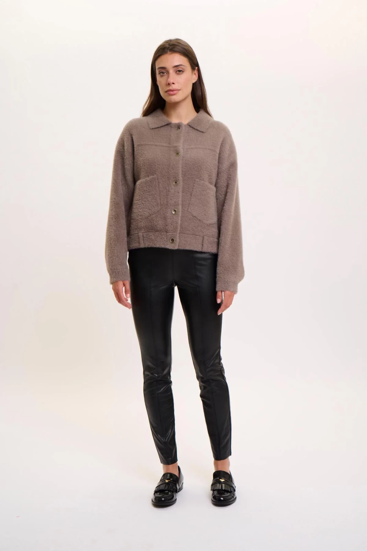SUPER  SOFT AND SHORT JACKET