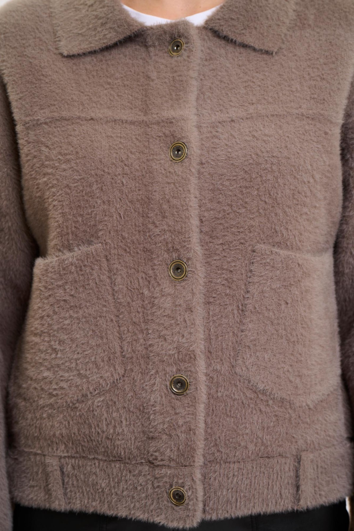 SUPER  SOFT AND SHORT JACKET