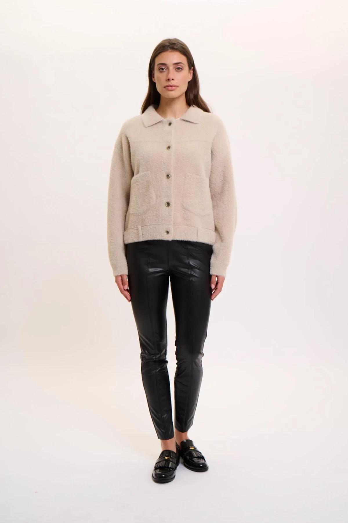 SUPER  SOFT AND SHORT JACKET