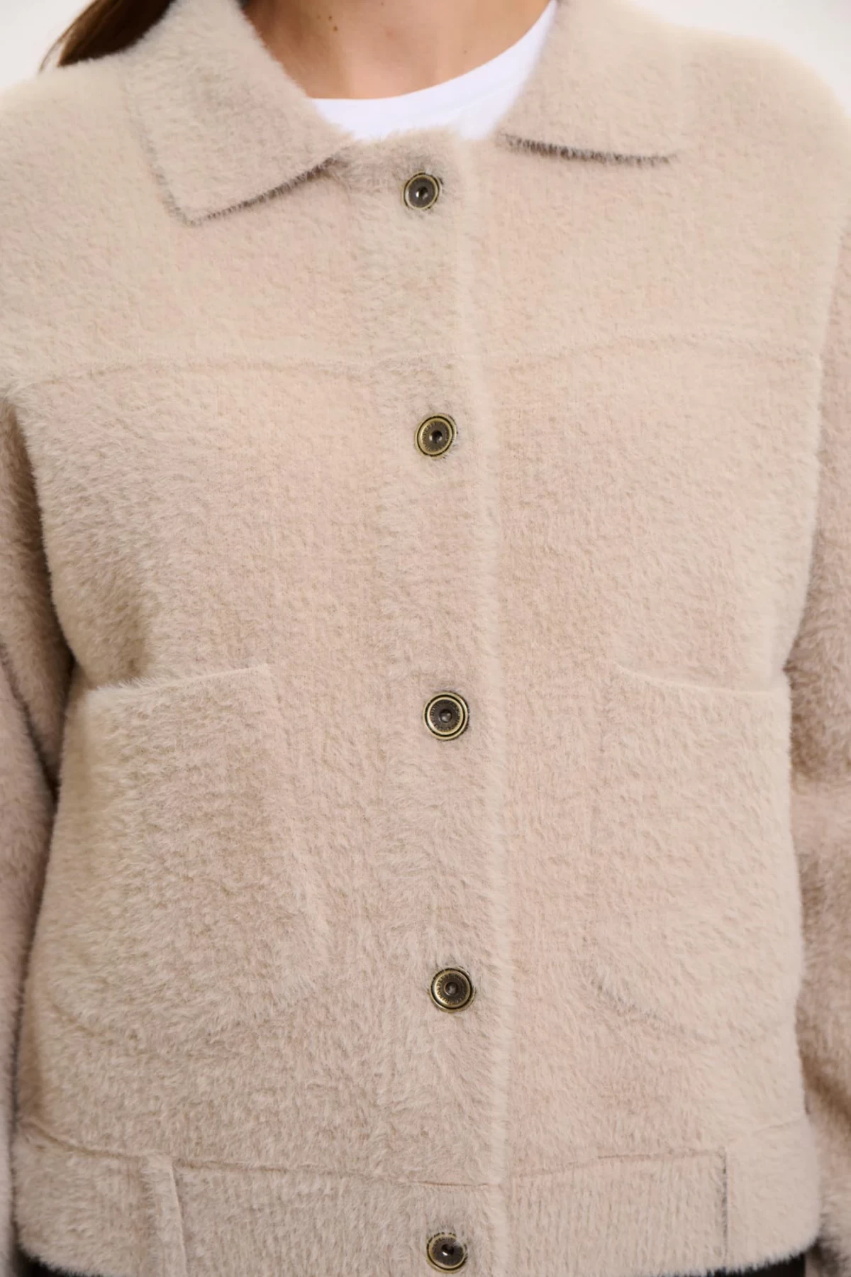 SUPER  SOFT AND SHORT JACKET