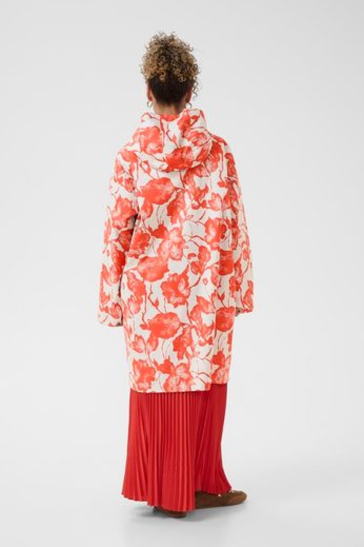 Αδιάβροχο πανωφόρι με κουκούλα