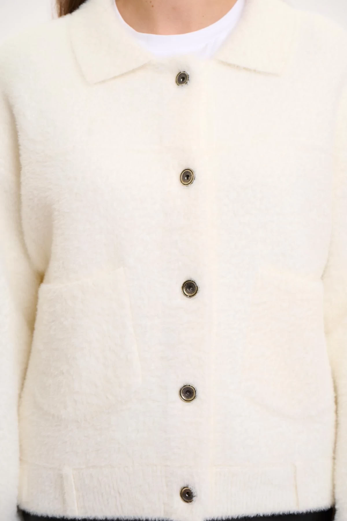 SUPER  SOFT AND SHORT JACKET