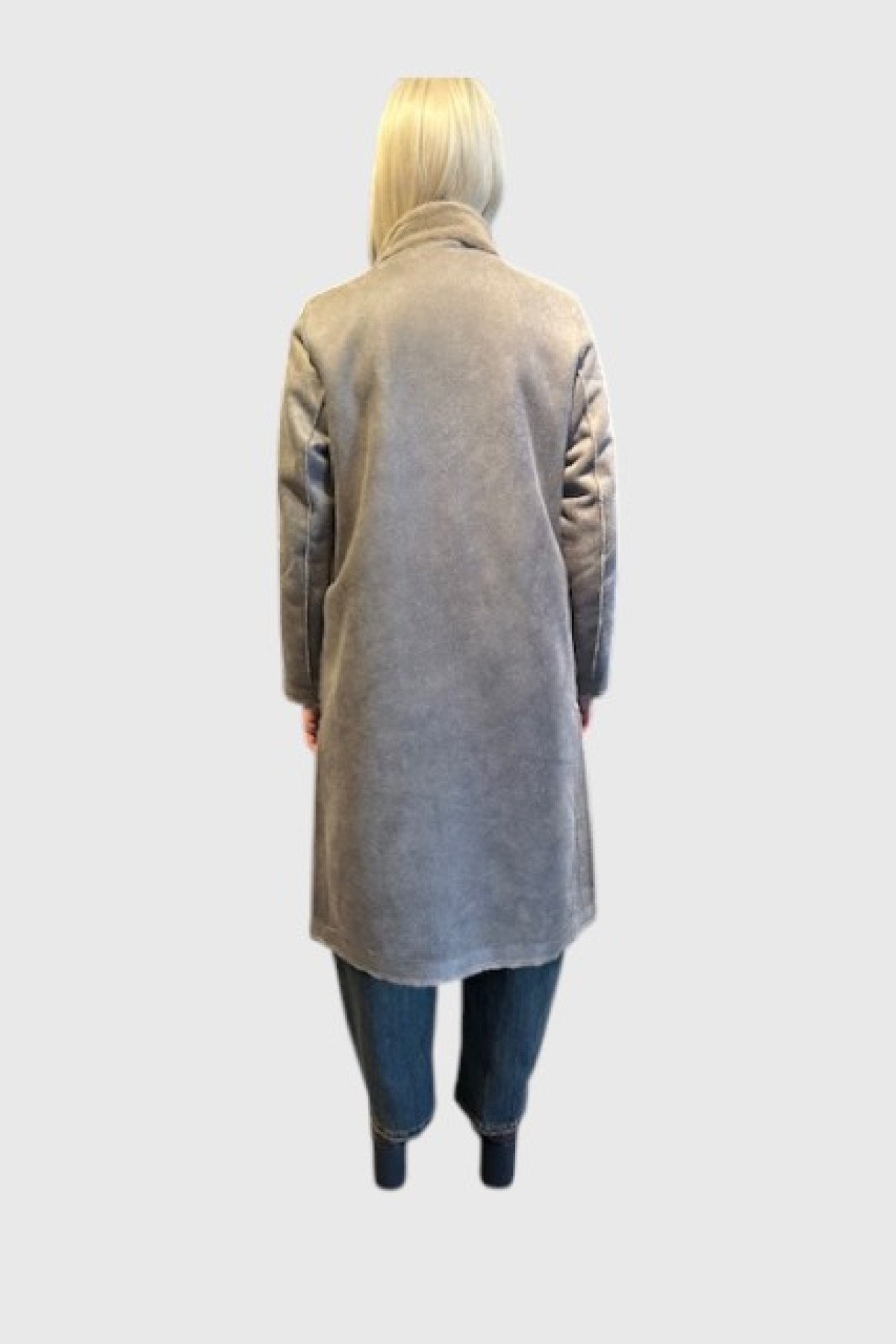 MOUTON COAT. THREE COLORS, BEIGE, GRAY & BLACK