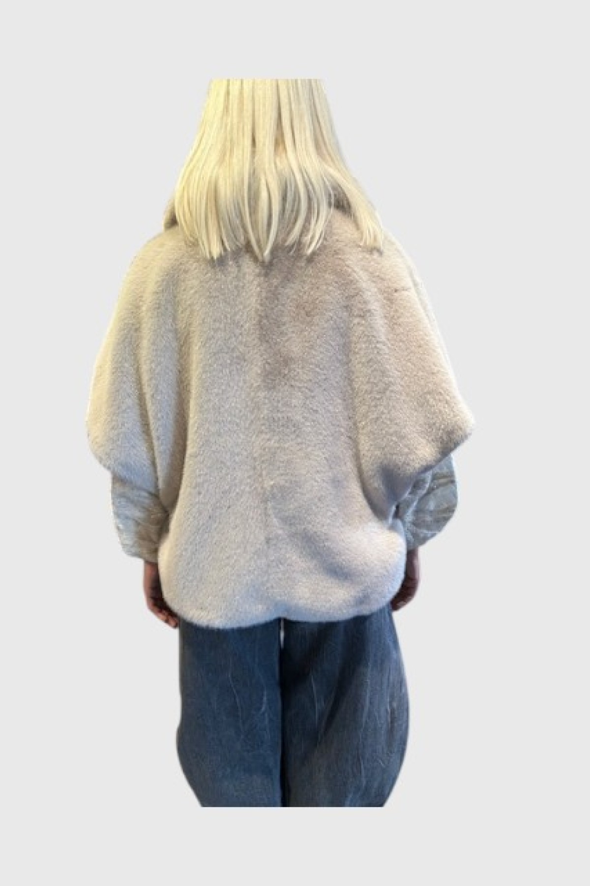 SLEEVELESS FUR VEST/JACKET