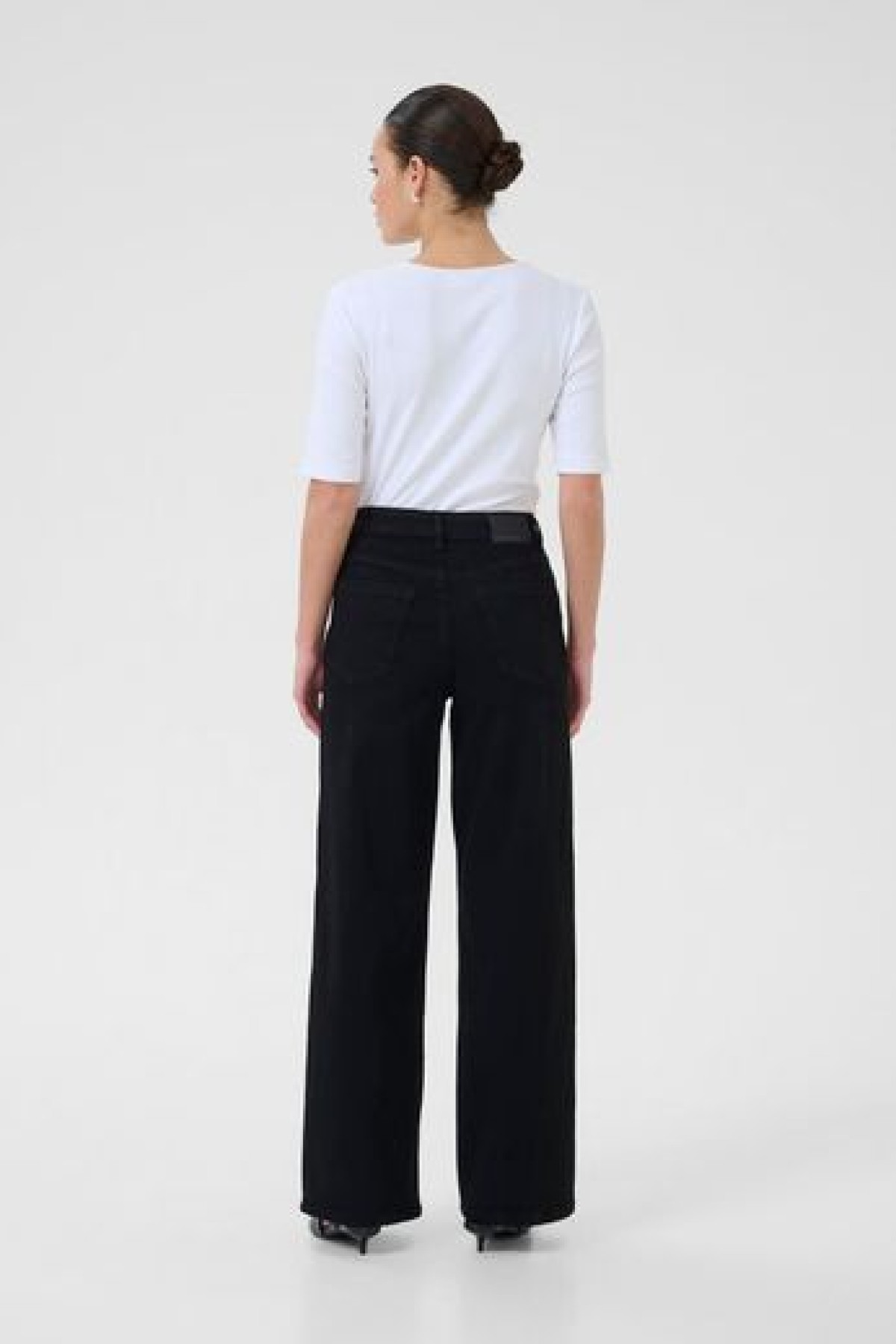 Jean μαύρο παντελόνι πεντάτσεπο