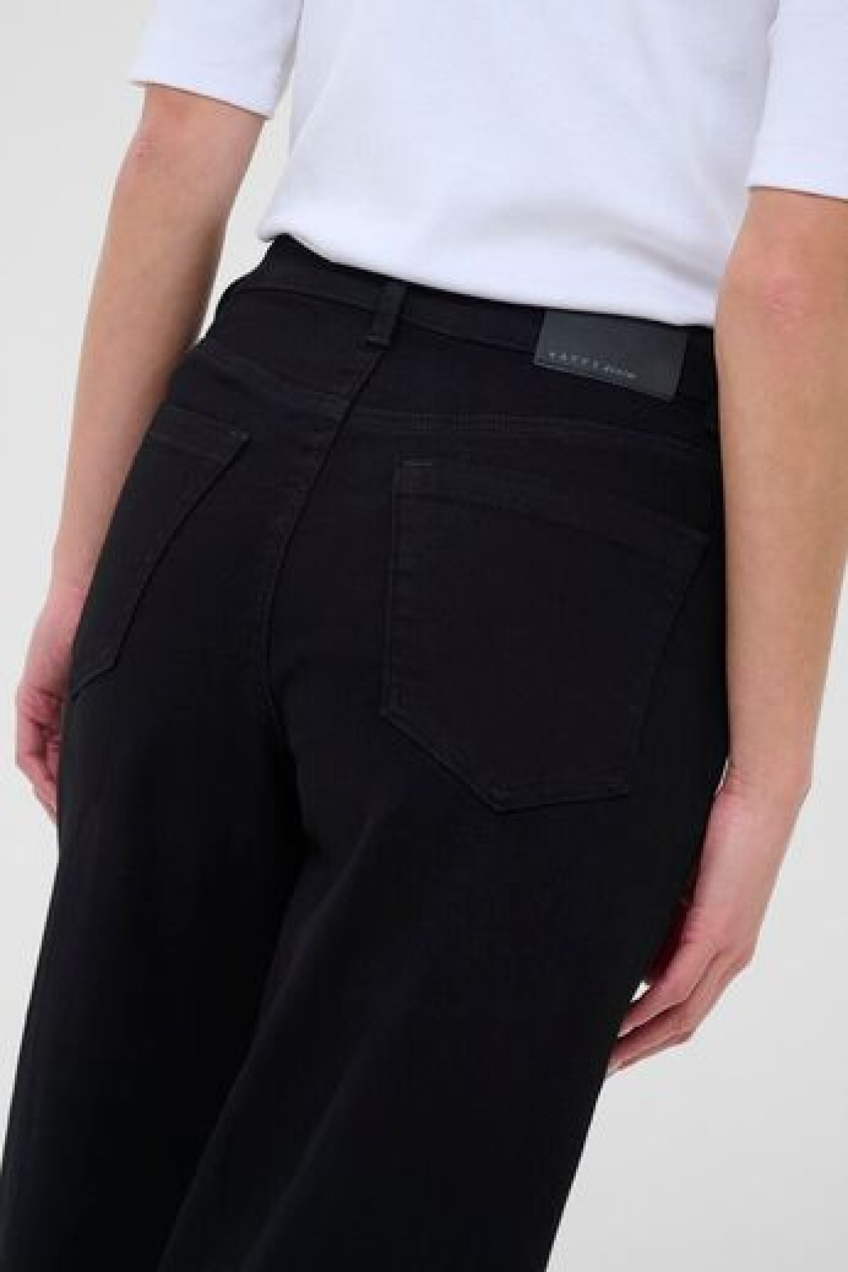 Jean μαύρο παντελόνι πεντάτσεπο