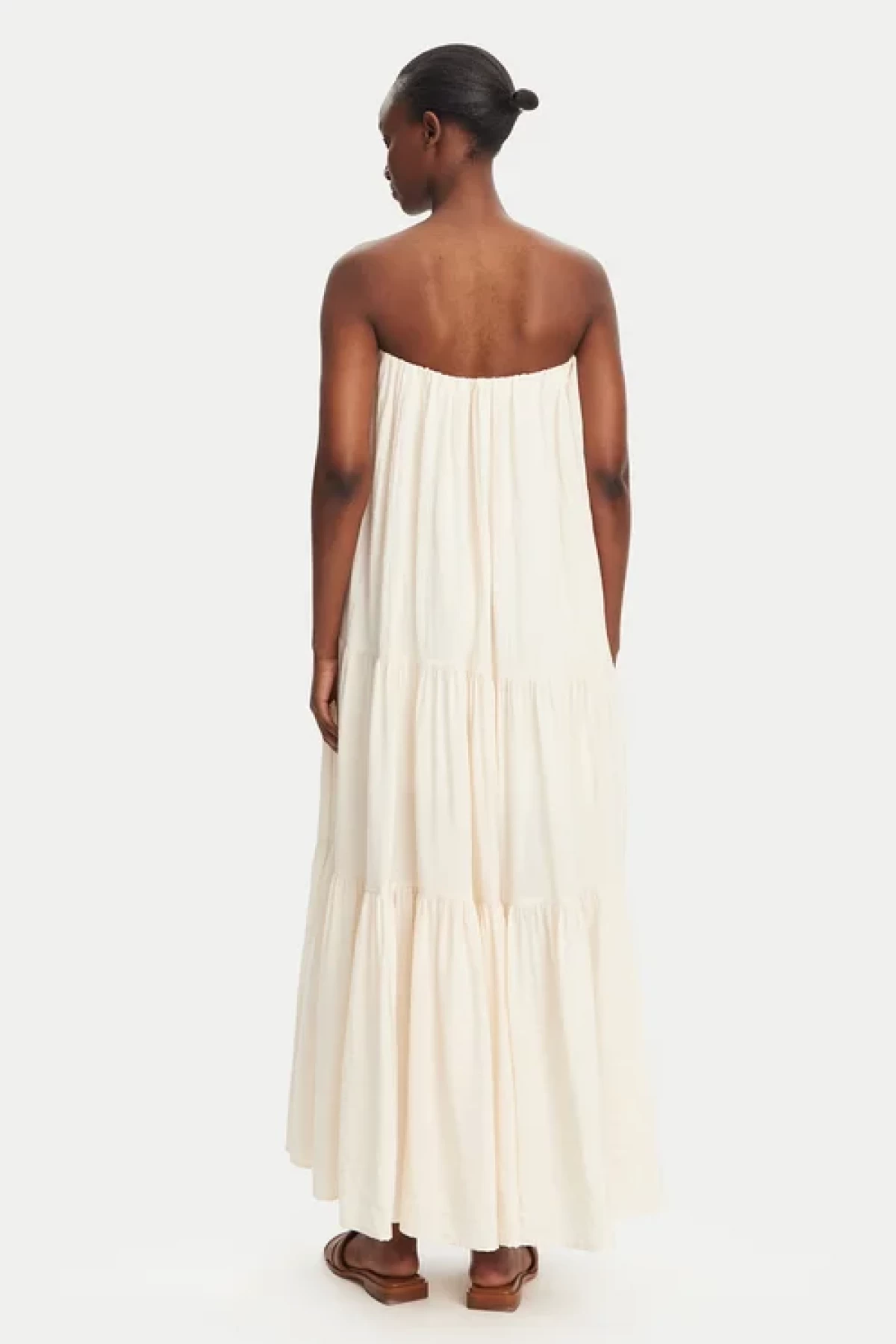 ΜΑΚΡΥ STRAPLESS ΦΟΡΕΜΑ ΜΕ ΒΟΛΑΝ / ΔΙΑΘΕΣΙΜΟ ΚΑΙ ΣΕ ΜΑΥΡΟ