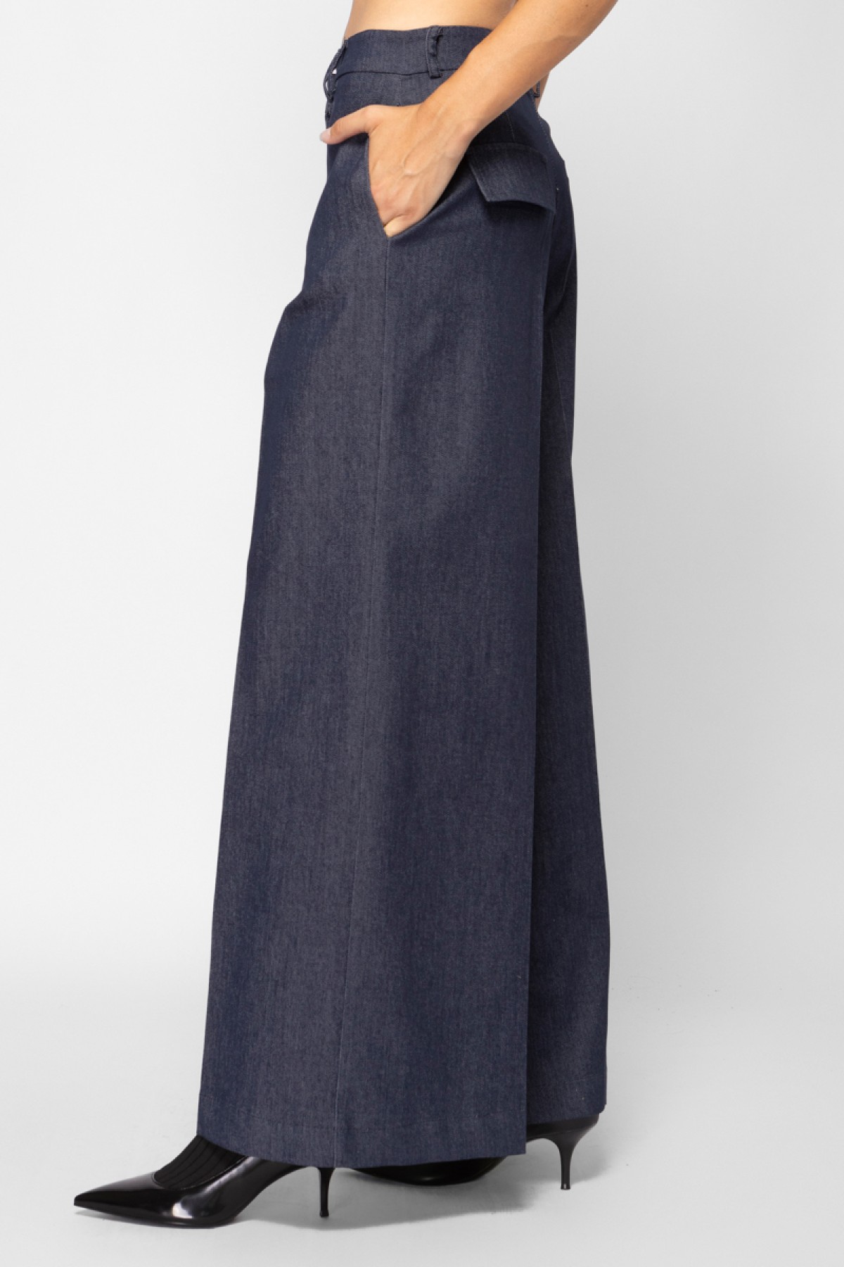 JEANS ΨΗΛΟΜΕΣΗ ΠΑΝΤΕΛΟΝΑ