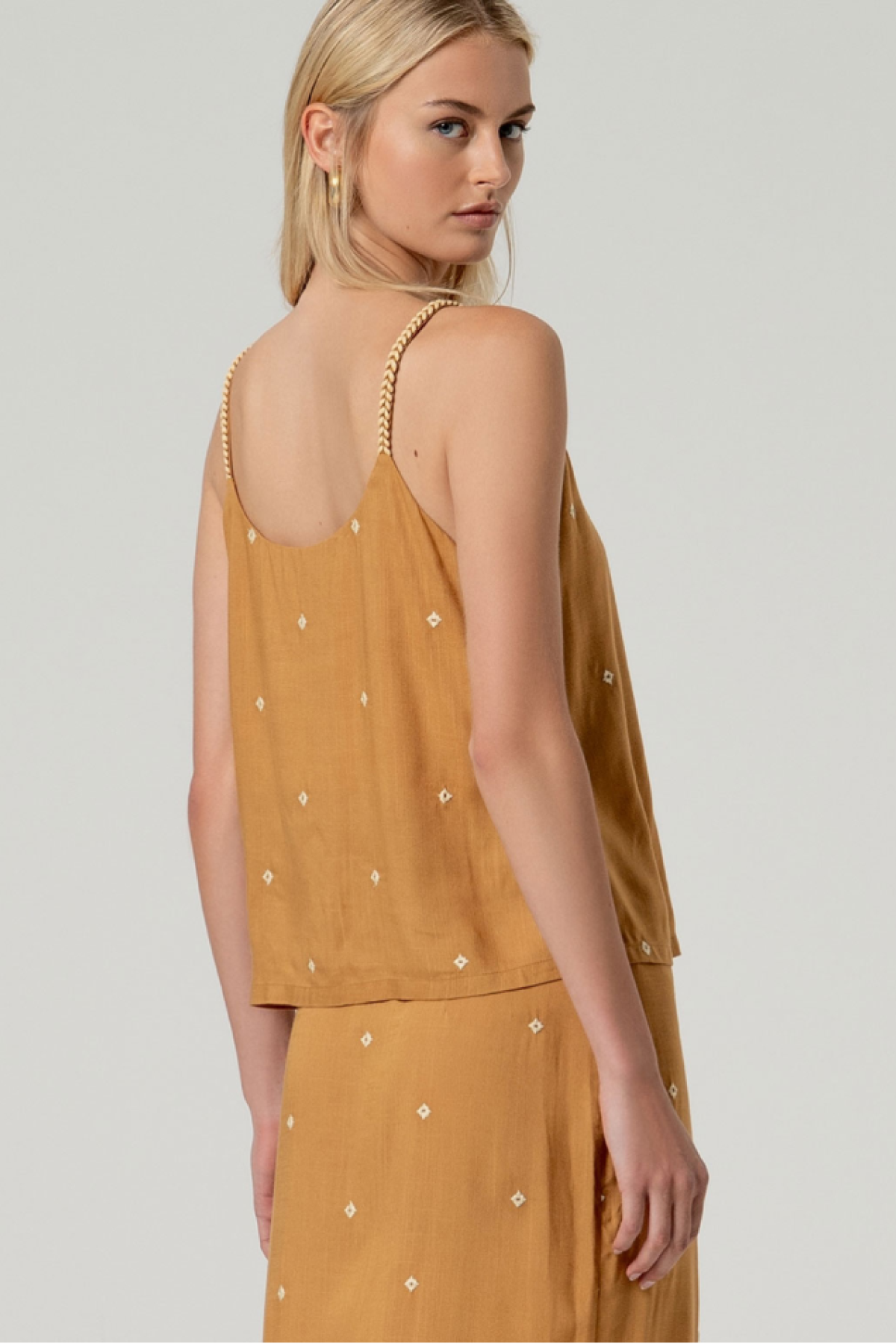 Strap Top. Wear it with the matching pants