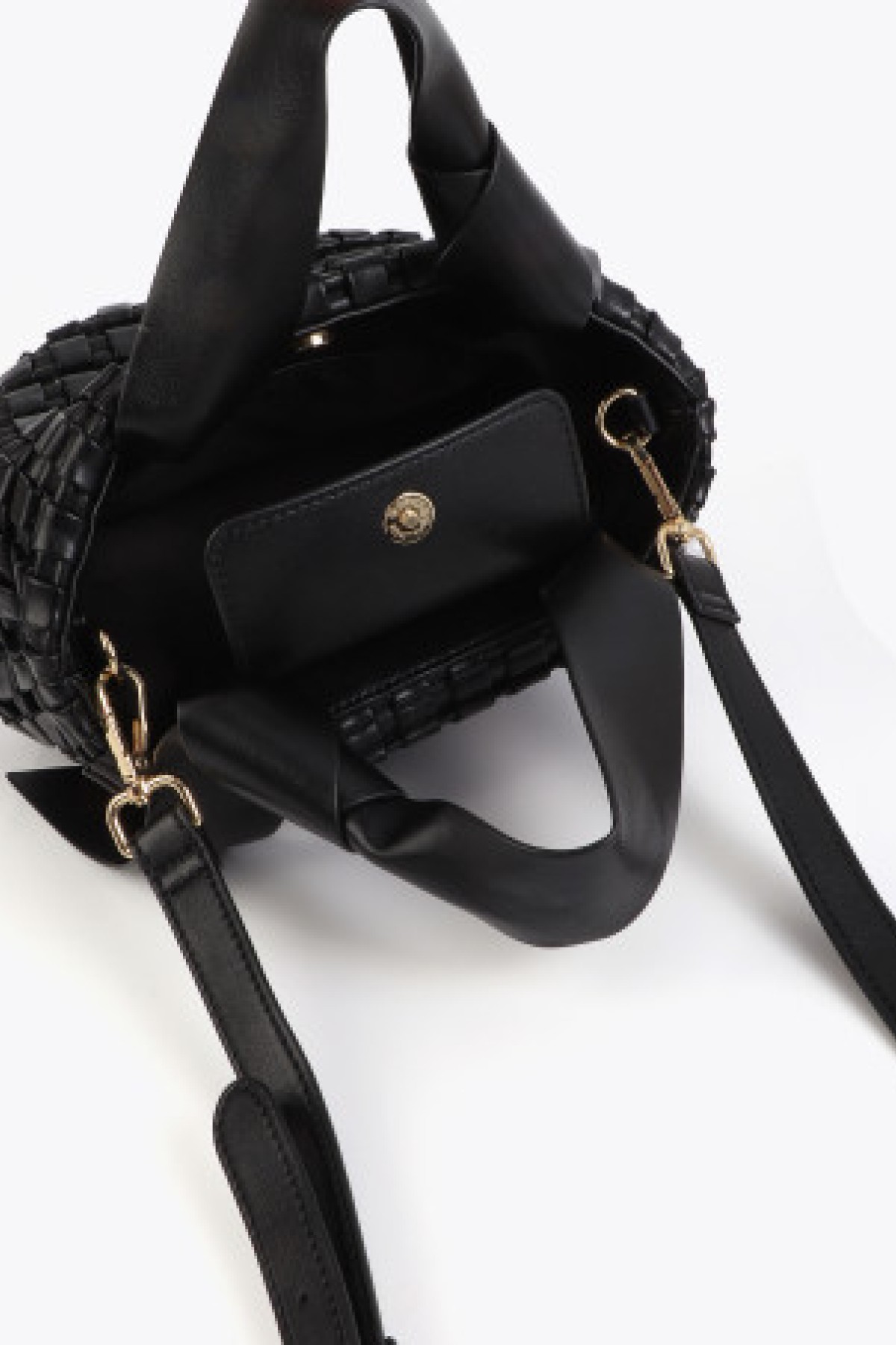 Braided/woven handbag