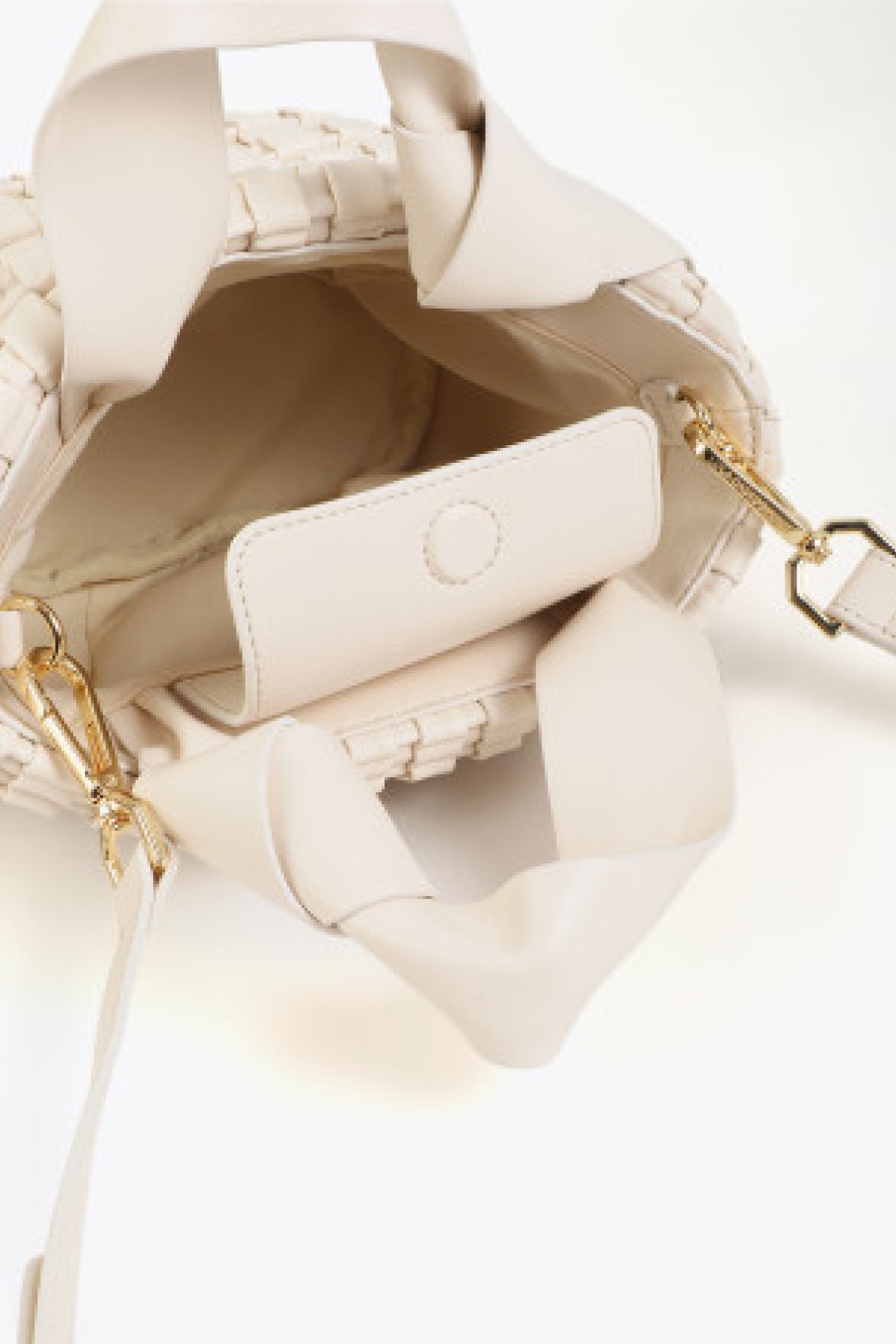 Braided/woven handbag