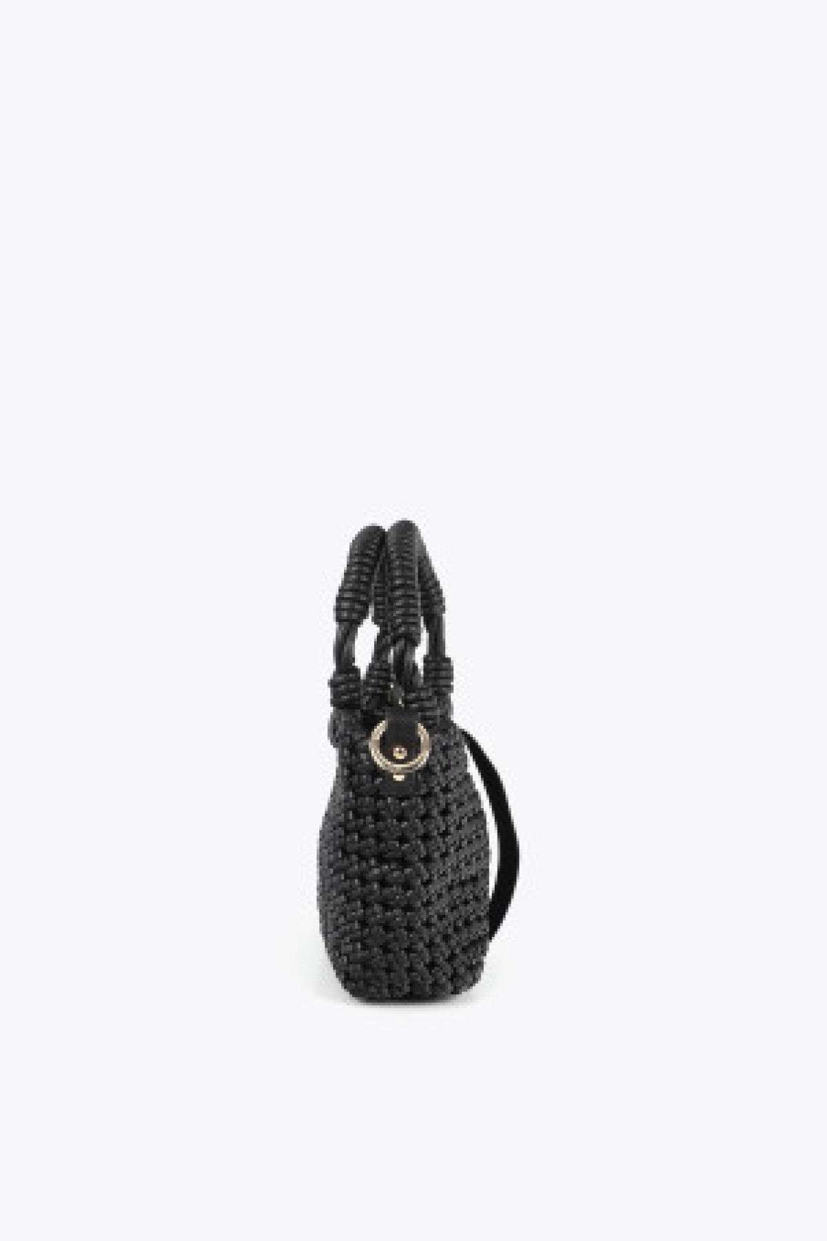 Braided/woven basket bag