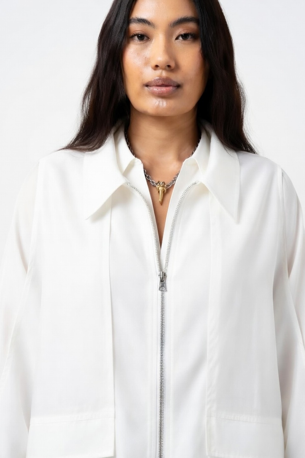 Oversized bomber jacket