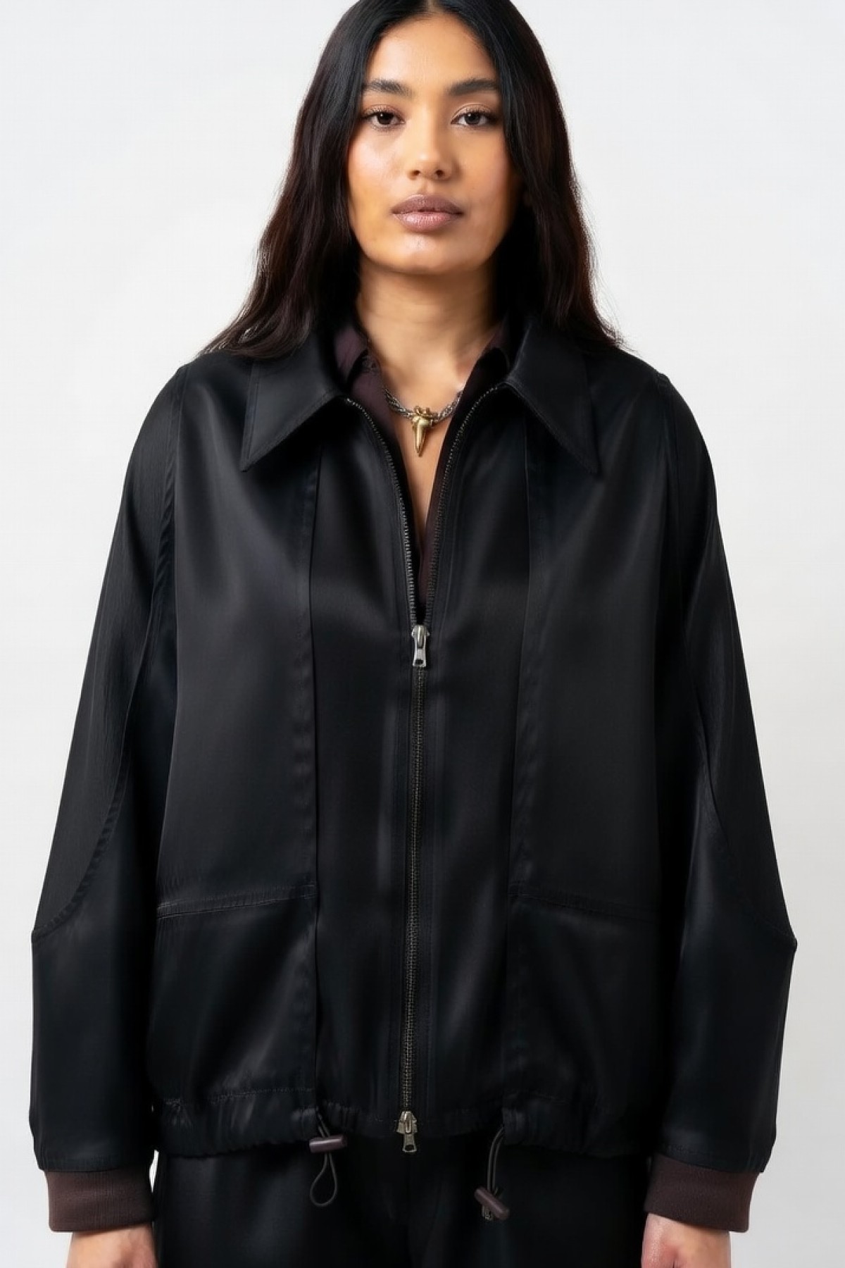 Oversized bomber jacket