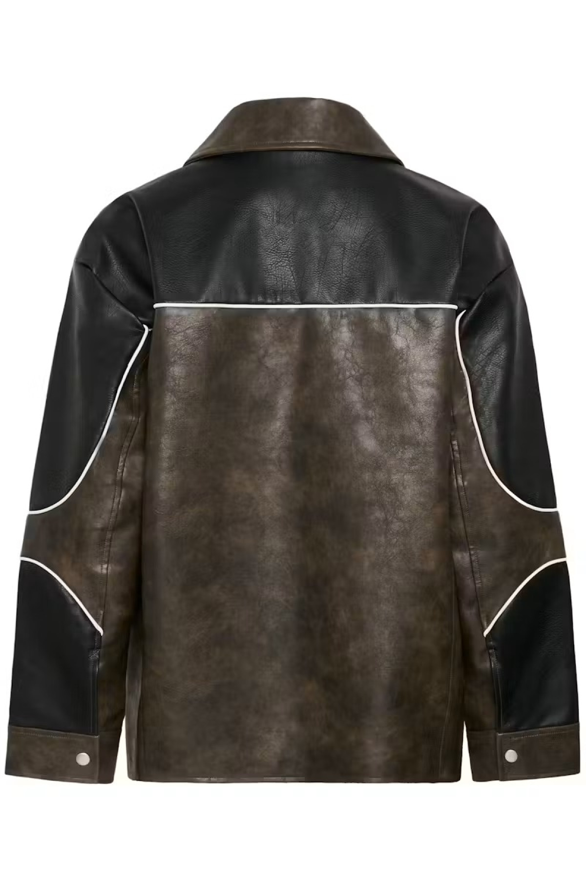 Oversized Eco Leather Jacket