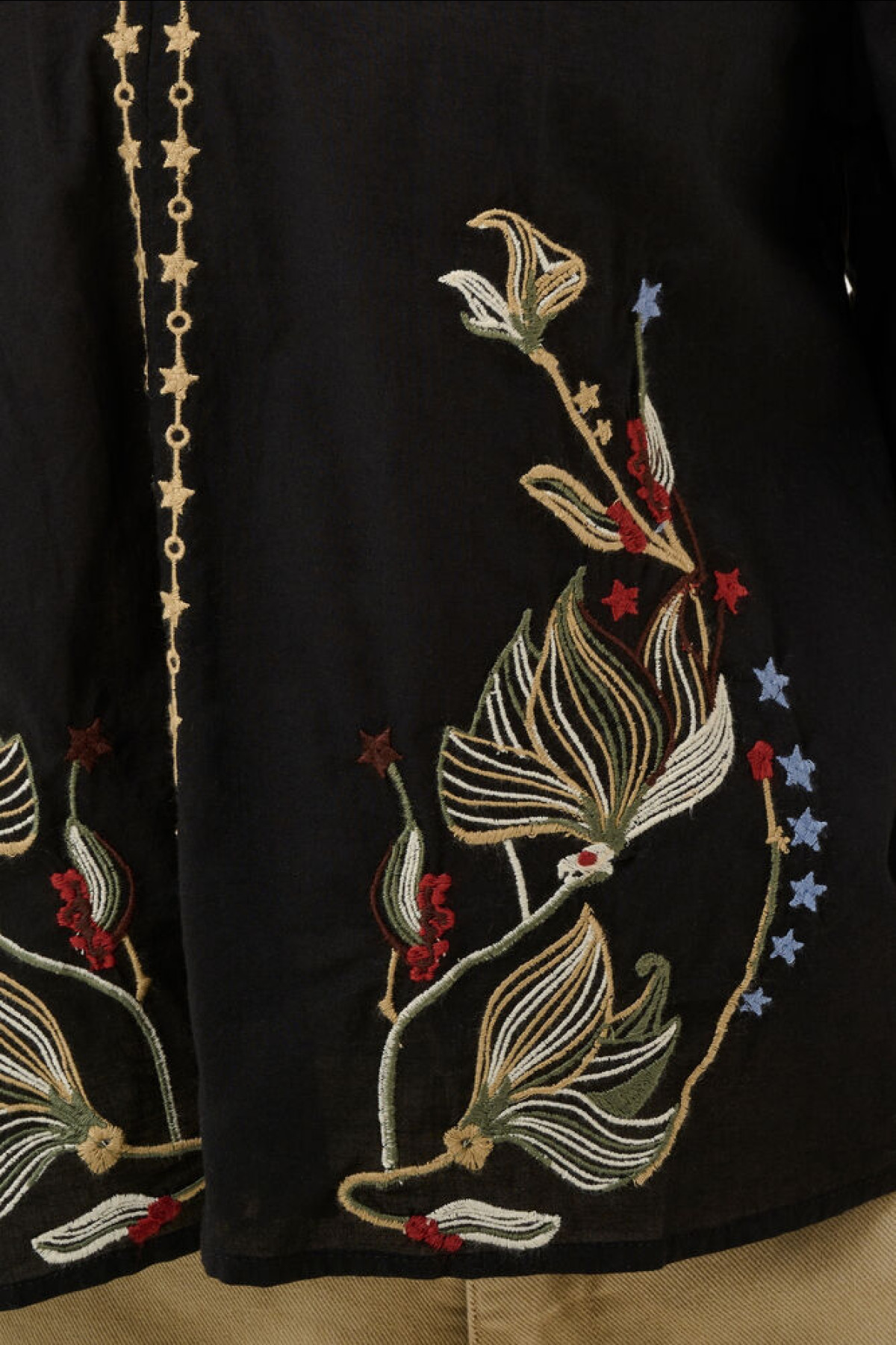 Embroidered Boho Blouse