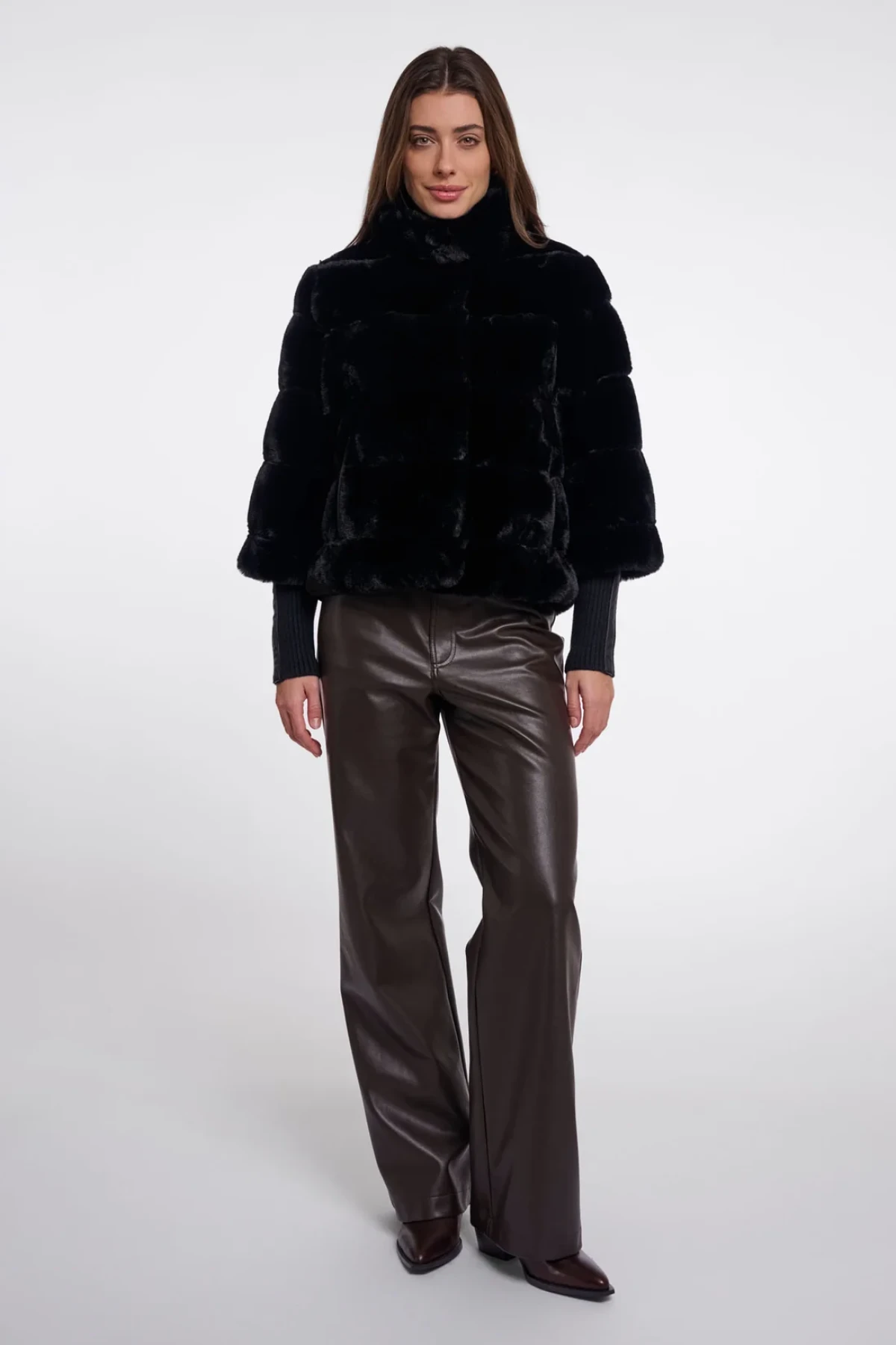 Faux-fur  jacket