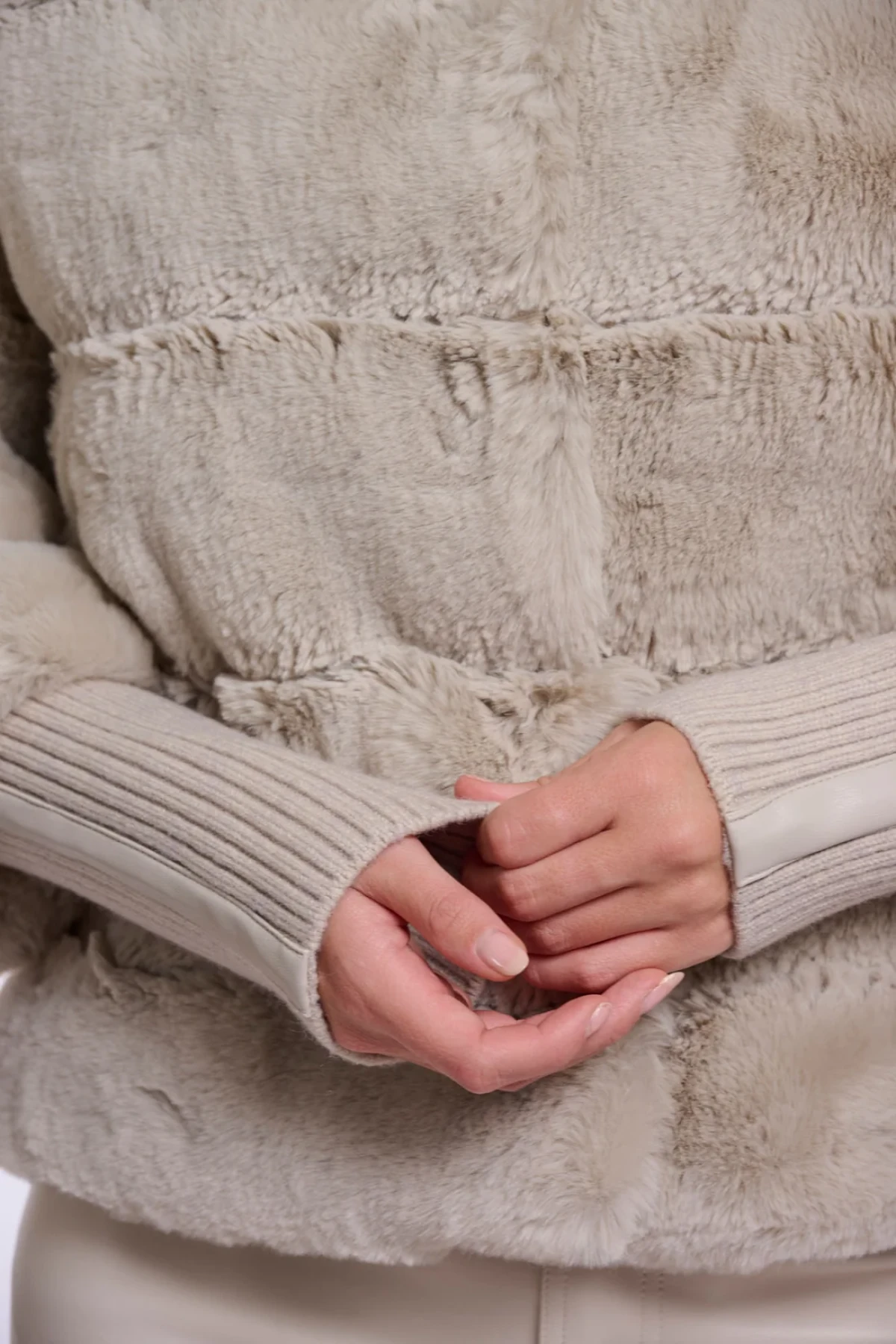 Faux-fur  jacket