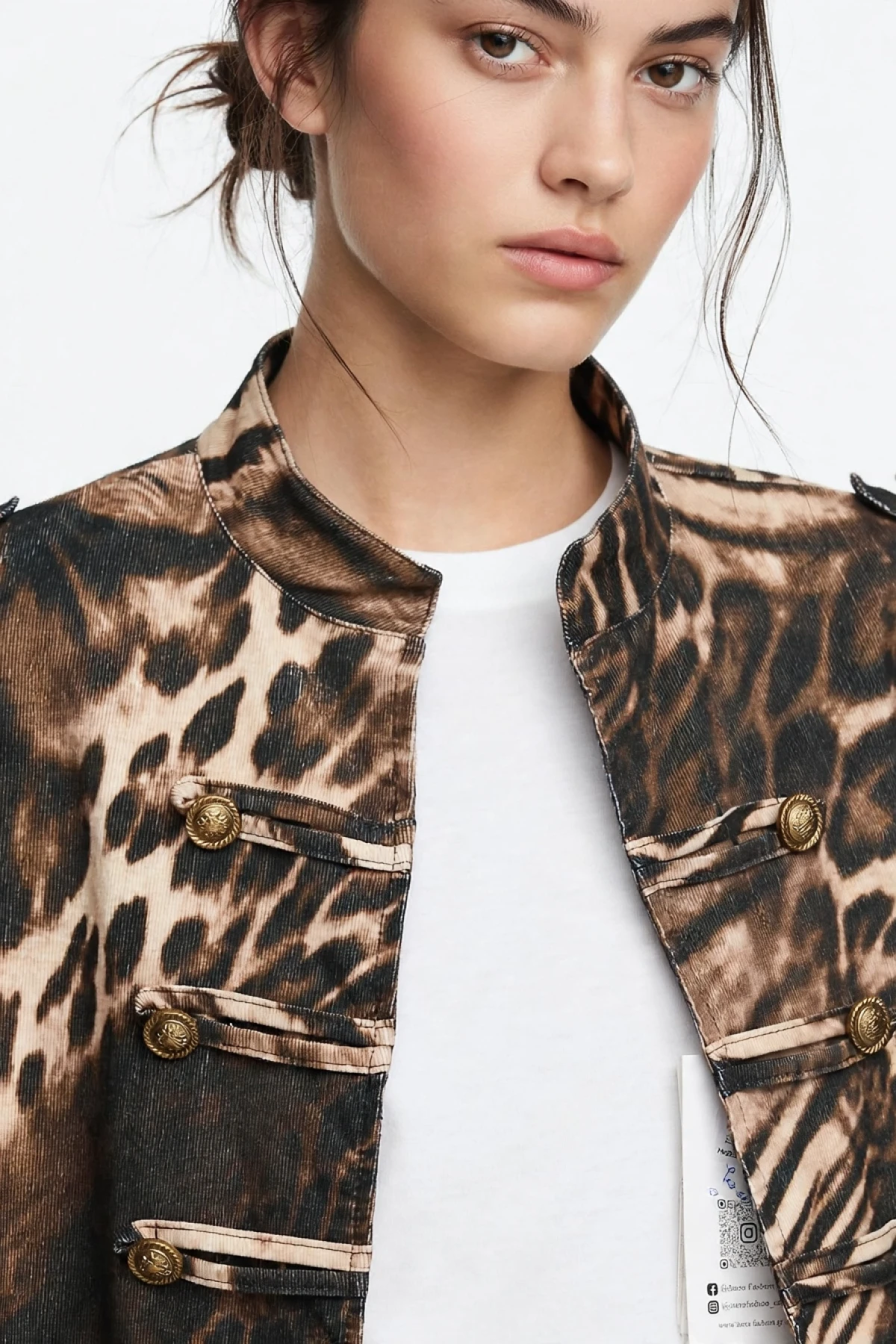 Napoleon Jacket - Animal Print