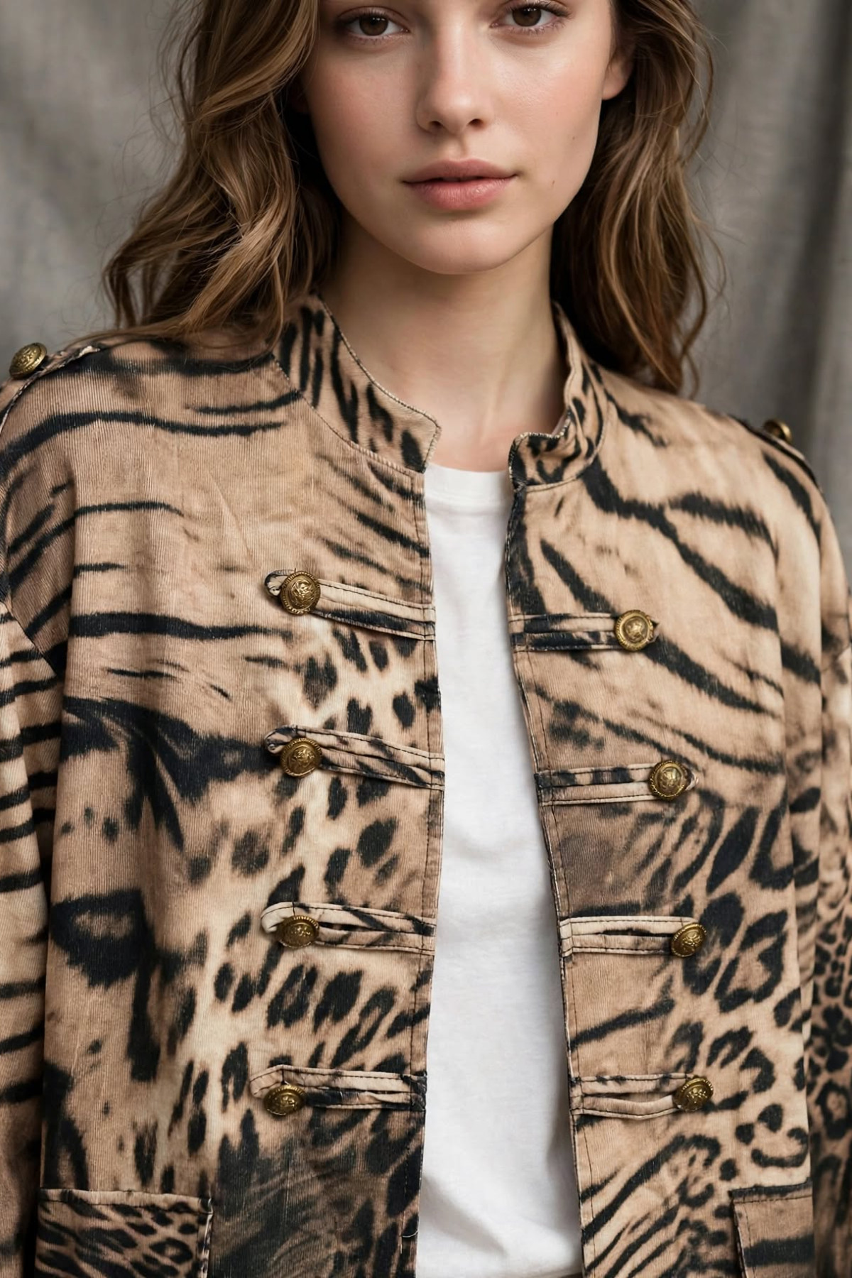 Napoleon Jacket - Animal Print