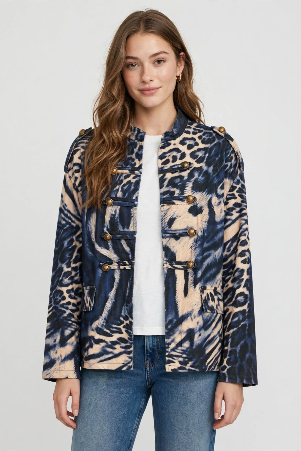 Napoleon Jacket - Animal Print