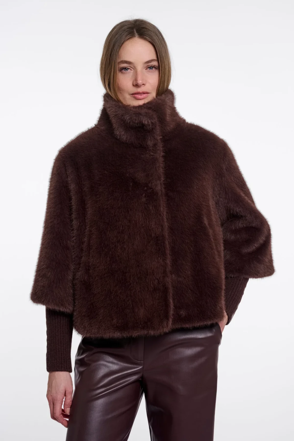 Faux-fur  jacket