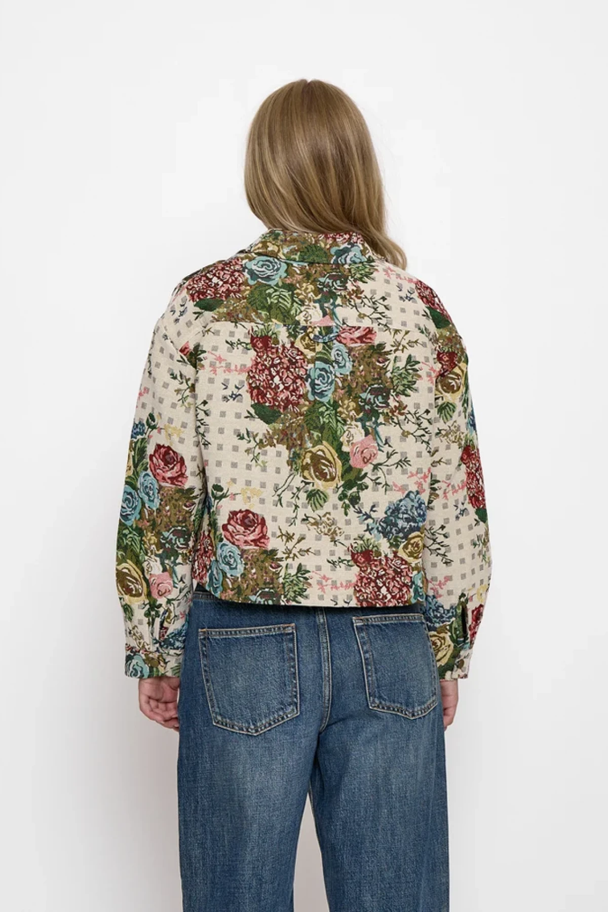 Floral oversize jacket
