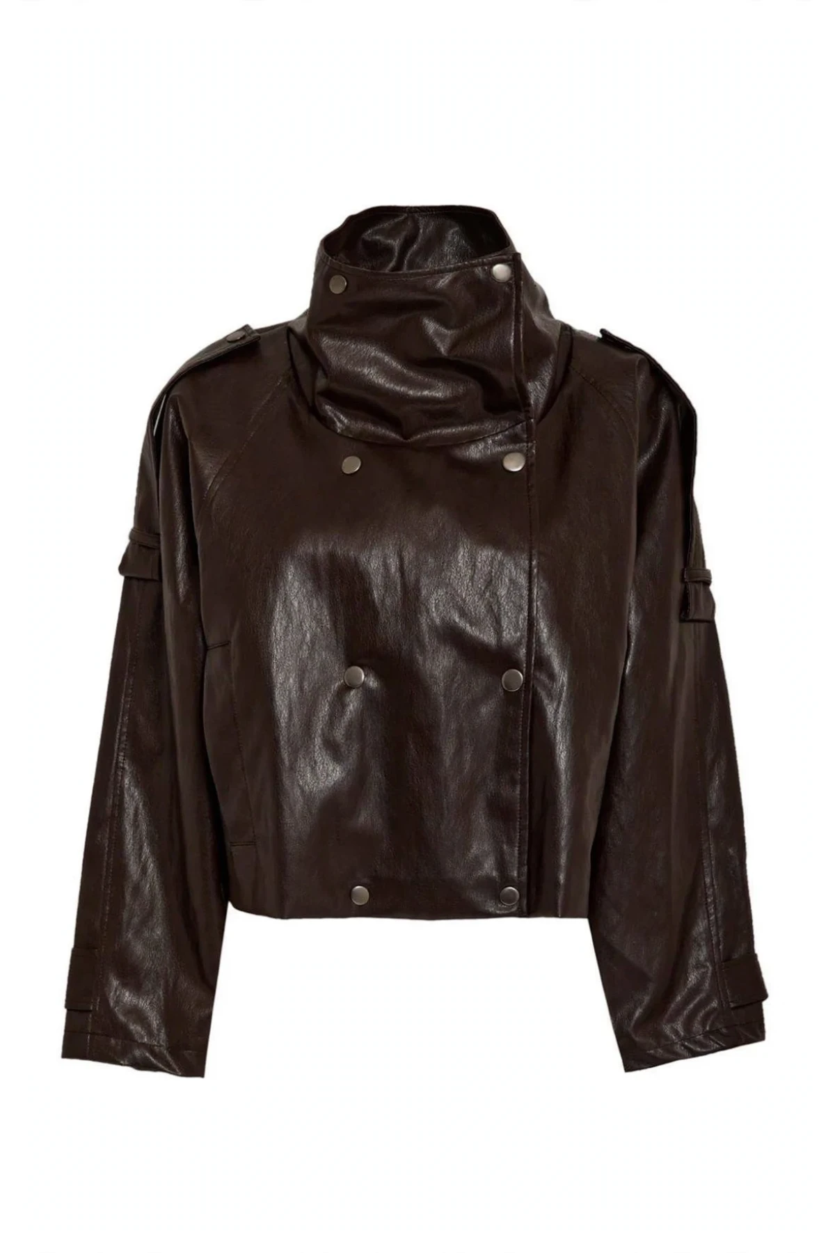 Vegan leather jacket