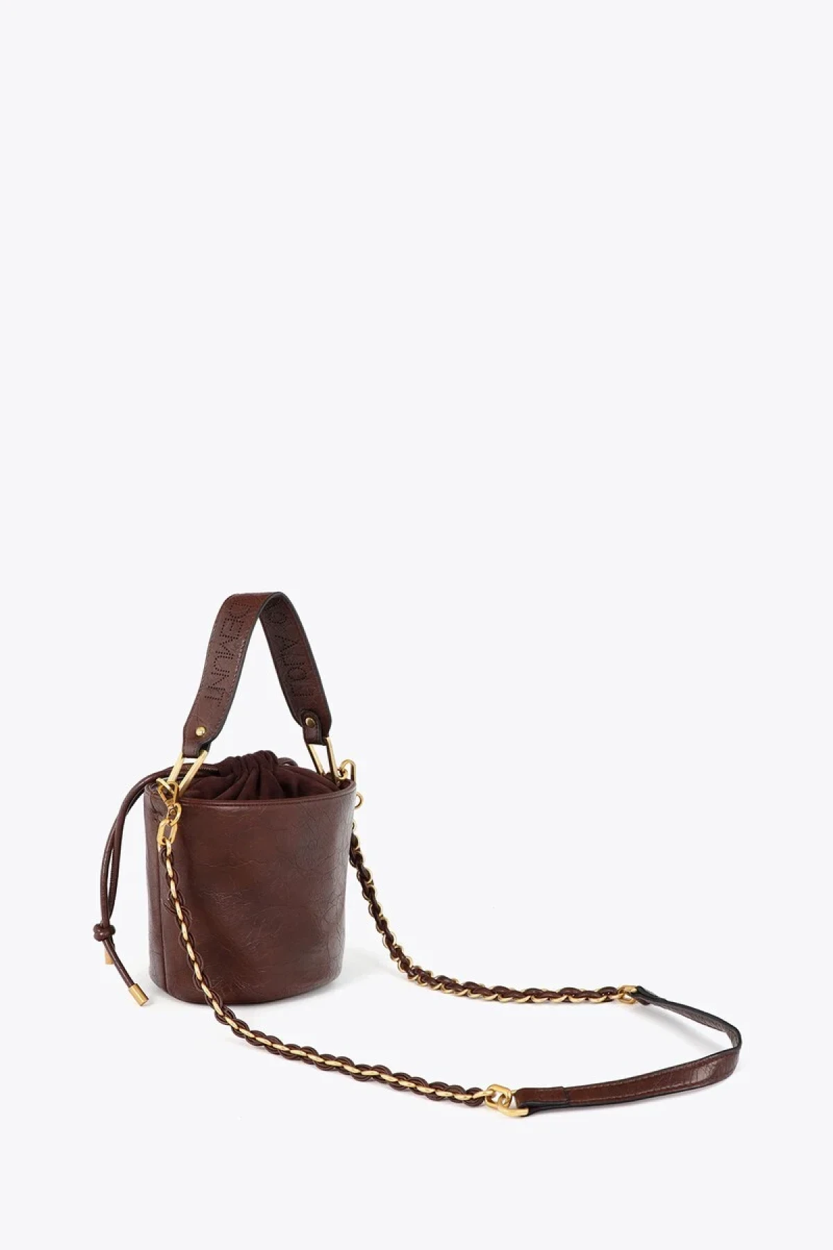 Mini Bucket τσάντα με αλυσίδα