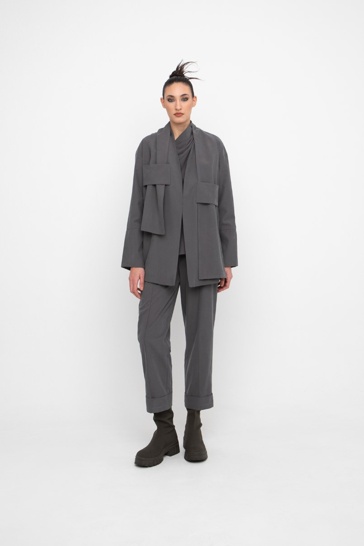 Ασύμετρο Oversized σακάκι