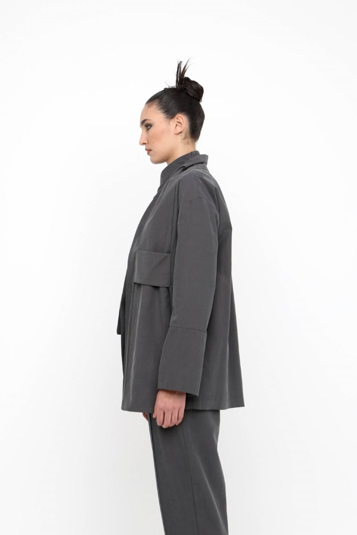 Ασύμετρο Oversized σακάκι