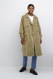 TRENCHCOAT / TWO COLORS - BEIGE AND BLUE