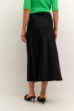 MIDI SATIN SKIRT