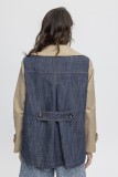 CROP JACKET WITH JEANS