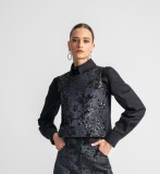 JEANS TOP ΜΕ ΚΕΝΤΗΤΕΣ ΠΑΓΙΕΤΕΣ. ΣΥΝΔΥΑΣΤE ΤΟ ΜΕ  ΤΗΝ ΠΑΝΤΕΛΟΝΑ ΑΠΟ ΤΗΝ ΙΔΙΑ ΣΥΛΛΟΓΗ