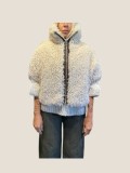 WHITE ECO FUR  JACKET