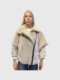 SLEEVELESS FUR VEST/JACKET