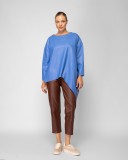 ASYMMETRIC BLOUSE FROM ECO LEATHER