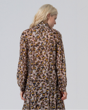 ANIMAL PRINT ΜΠΛΟΥΖΑ ME ΚΟΡΔΕΛΑ ΣΤΟ ΛΑΙΜΟ