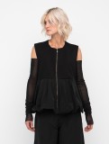 SLEEVELESS  VEST - ZIPPER CLOSURE