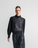 JEANS TOP ΜΕ ΚΕΝΤΗΤΕΣ ΠΑΓΙΕΤΕΣ. ΣΥΝΔΥΑΣΤE ΤΟ ΜΕ  ΤΗΝ ΠΑΝΤΕΛΟΝΑ ΑΠΟ ΤΗΝ ΙΔΙΑ ΣΥΛΛΟΓΗ