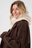 KNITTED COLLAR WITH HOOD