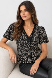 Short sleeve blouse