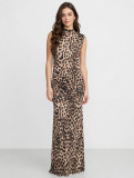Animal Print Maxi Dress